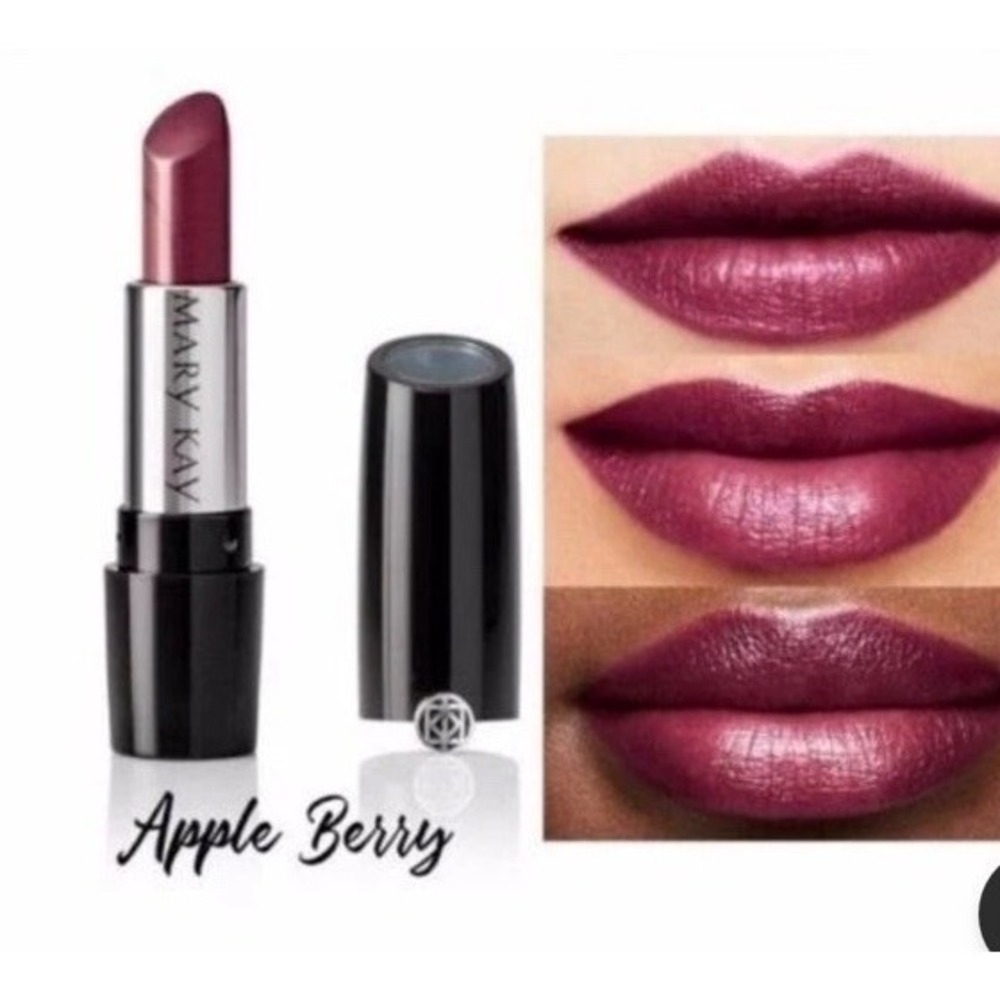 Mary Kay Creme Lipstick Apple Berry 014328 Discontinued .13 Oz NEW IN BOX - Picture 7 of 7